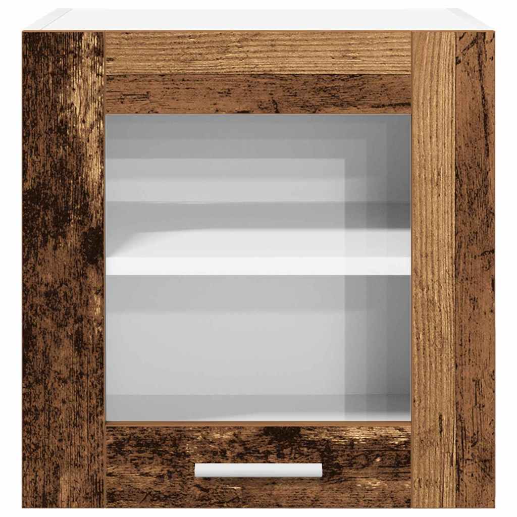 Armadio pensile con porta 2 pcs Legno vecchio 40 x 31 x 40 cm | homemem39