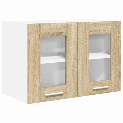 Armadio pensile con porta 2 pcs Rovere Sonoma 60 x 31 x 40 cm | homemem39