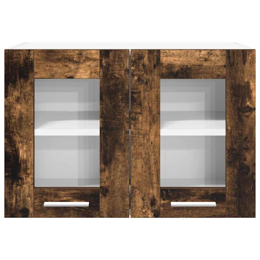 Armadio pensile Rovere fumé 60 x 31 x 40 cm Legno multistrato | homemem39
