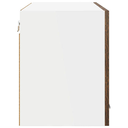Armadio pensile Rovere fumé 60 x 31 x 40 cm Legno multistrato | homemem39