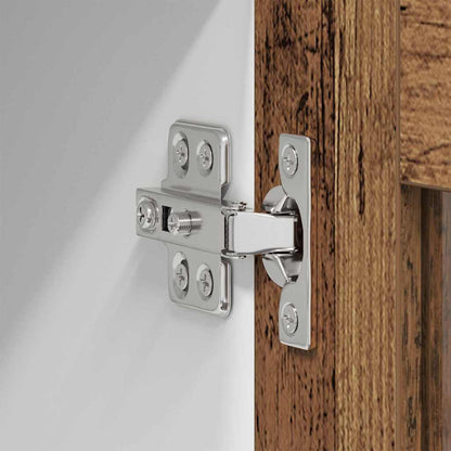 Armadio pensile con porta 2 pcs Legno vecchio 60 x 31 x 40 cm | homemem39