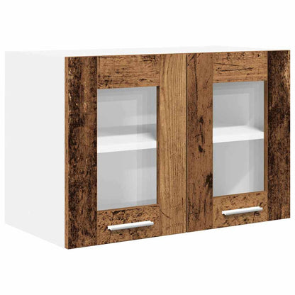 Armadio pensile con porta 2 pcs Legno vecchio 60 x 31 x 40 cm | homemem39