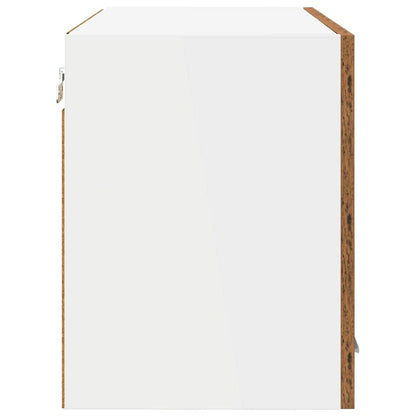 Armadio pensile con porta 2 pcs Legno vecchio 60 x 31 x 40 cm | homemem39