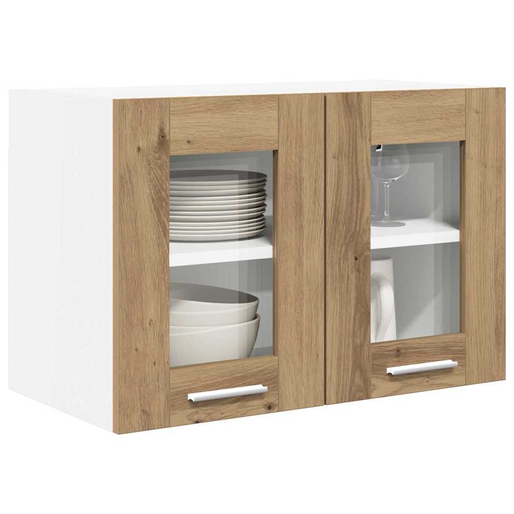Armadio pensile Riga 2 pcs Rovere artigianale 60 x 31 x 40 cm | homemem39