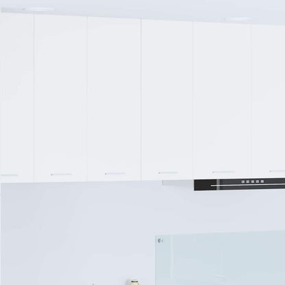 Armadio pensile 2 pcs Bianco 30 x 31 x 80 cm Legno multistrato | homemem39