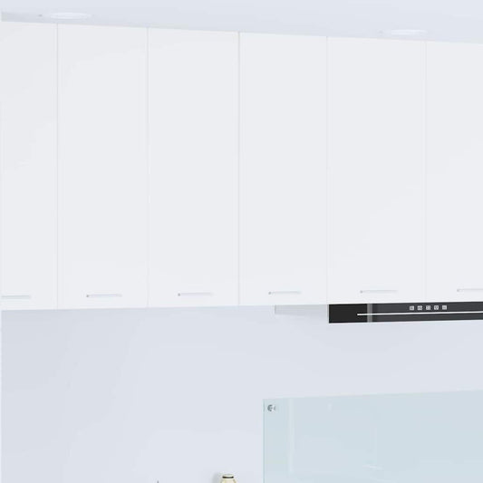 Armadio pensile 2 pcs Bianco 30 x 31 x 80 cm Legno multistrato | homemem39