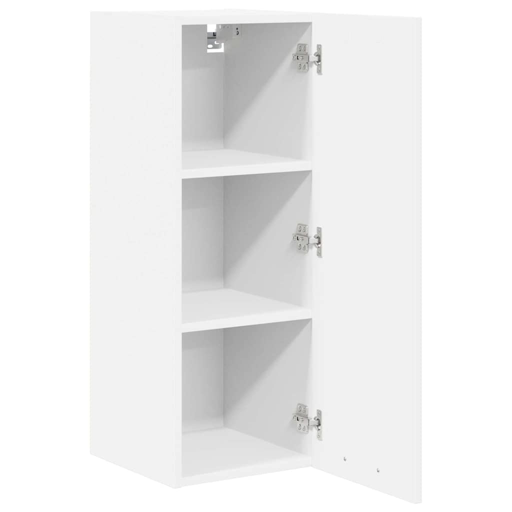 Armadio pensile 2 pcs Bianco 30 x 31 x 80 cm Legno multistrato | homemem39