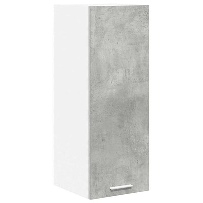 Armadio pensile 2 pcs Grigio Cemento e Bianco 30 x 31 x 80 cm | homemem39