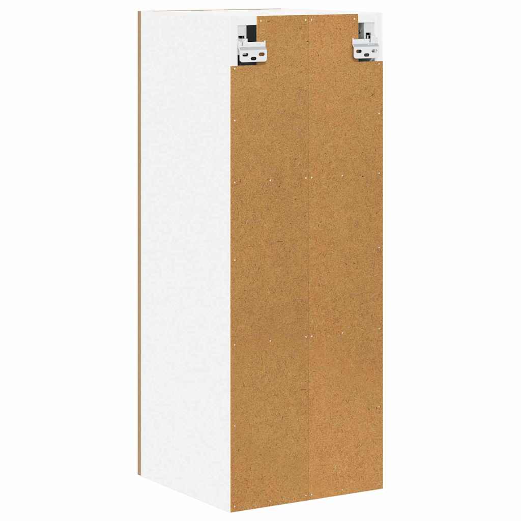 Armadio pensile Rovere Artigiano e Bianco 30 x 31 x 80 cm | homemem39
