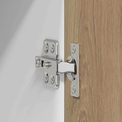 Armadio pensile 2 pcs Rovere Artigiano e Bianco 30 x 31 x 80 cm | homemem39