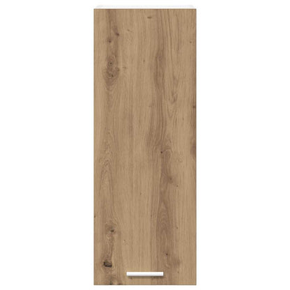 Armadio pensile 2 pcs Rovere Artigiano e Bianco 30 x 31 x 80 cm | homemem39