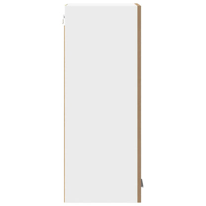 Armadio pensile 2 pcs Rovere Artigiano e Bianco 30 x 31 x 80 cm | homemem39