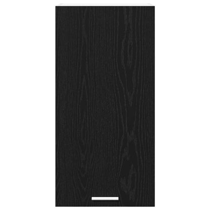 Armadio pensile Riga Rovere Nero e Bianco 40 x 31 x 80 cm | homemem39