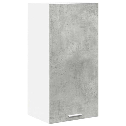 Armadio pensile Grigio Cemento e Bianco 40 x 31 x 80 cm | homemem39