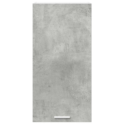Armadio pensile Grigio Cemento e Bianco 40 x 31 x 80 cm | homemem39