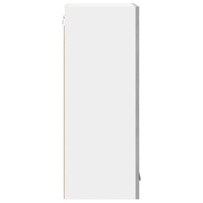 Armadio pensile Grigio Sonoma e Bianco 40 x 31 x 80 cm | homemem39