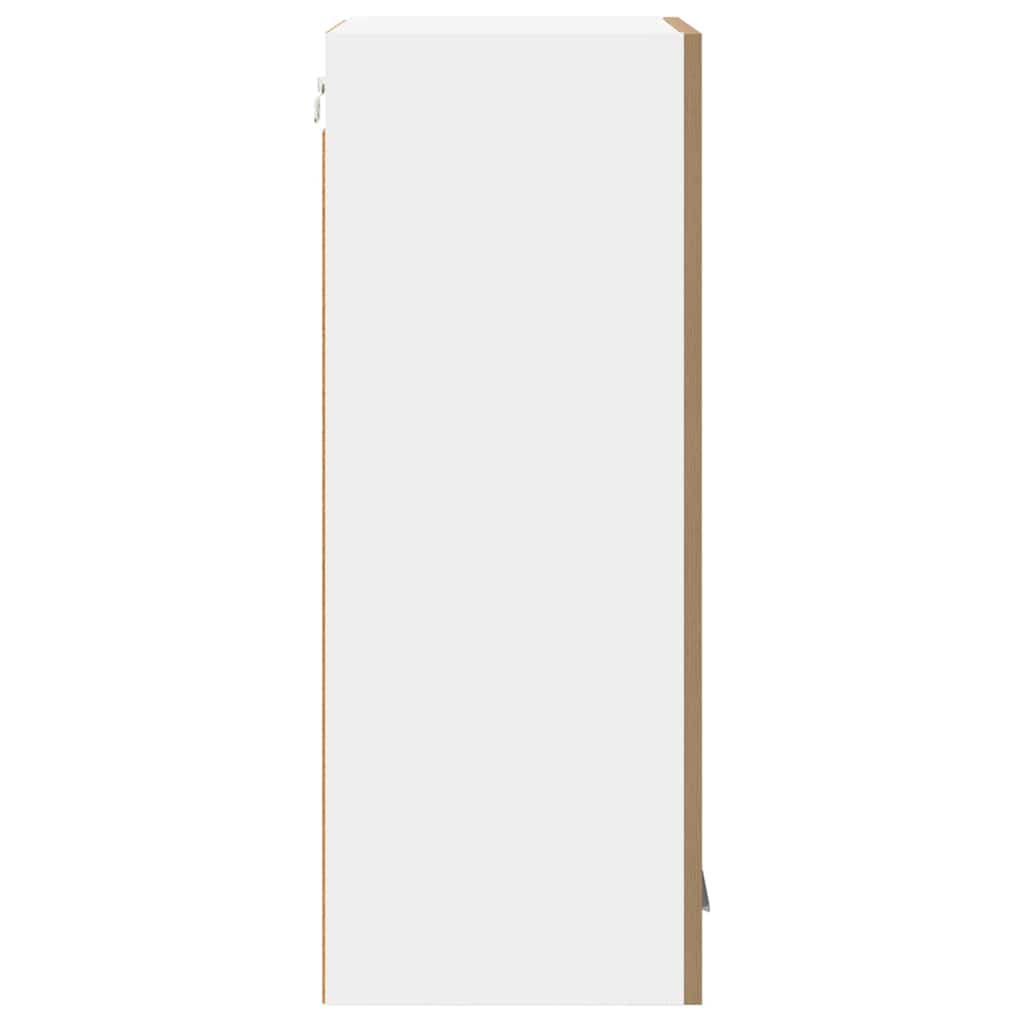 Armadio pensile Rovere Artigiano e Bianco 40 x 31 x 80 cm | homemem39