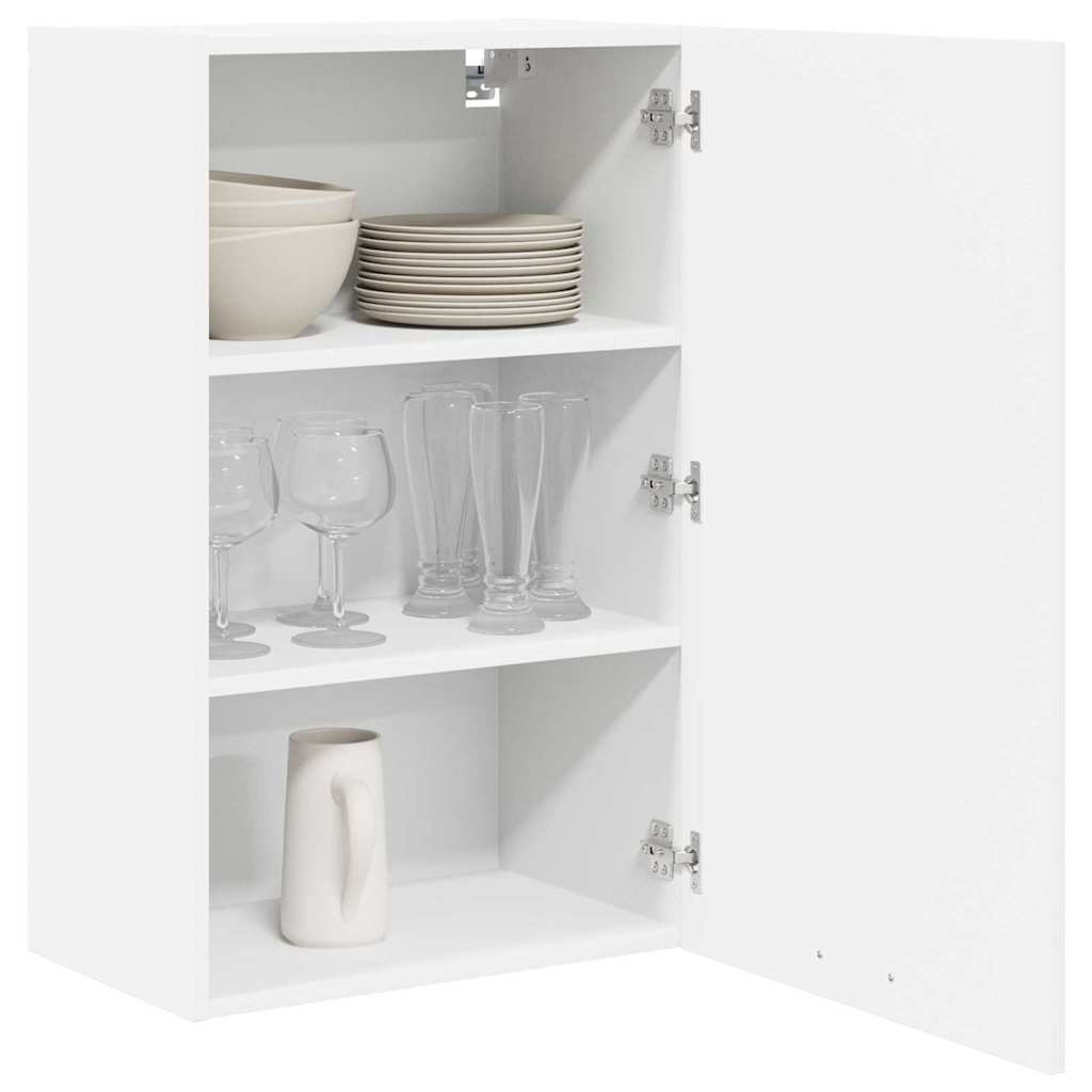 Armadio pensile Bianco 50 x 31 x 80 cm Legno multistrato | homemem39