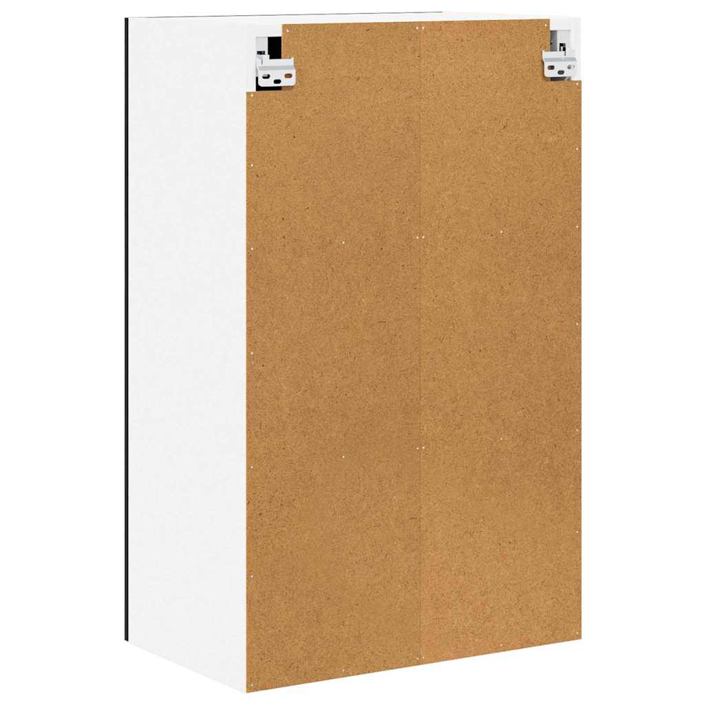 Armadio pensile con porta Rovere Nero e Bianco 50 x 31 x 80 cm | homemem39
