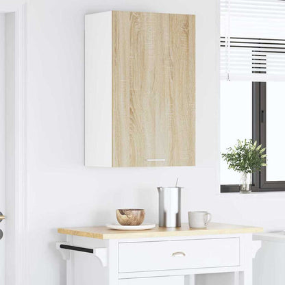 Armadio pensile Quercia Sonoma e Bianca 50 x 31 x 80 cm | homemem39