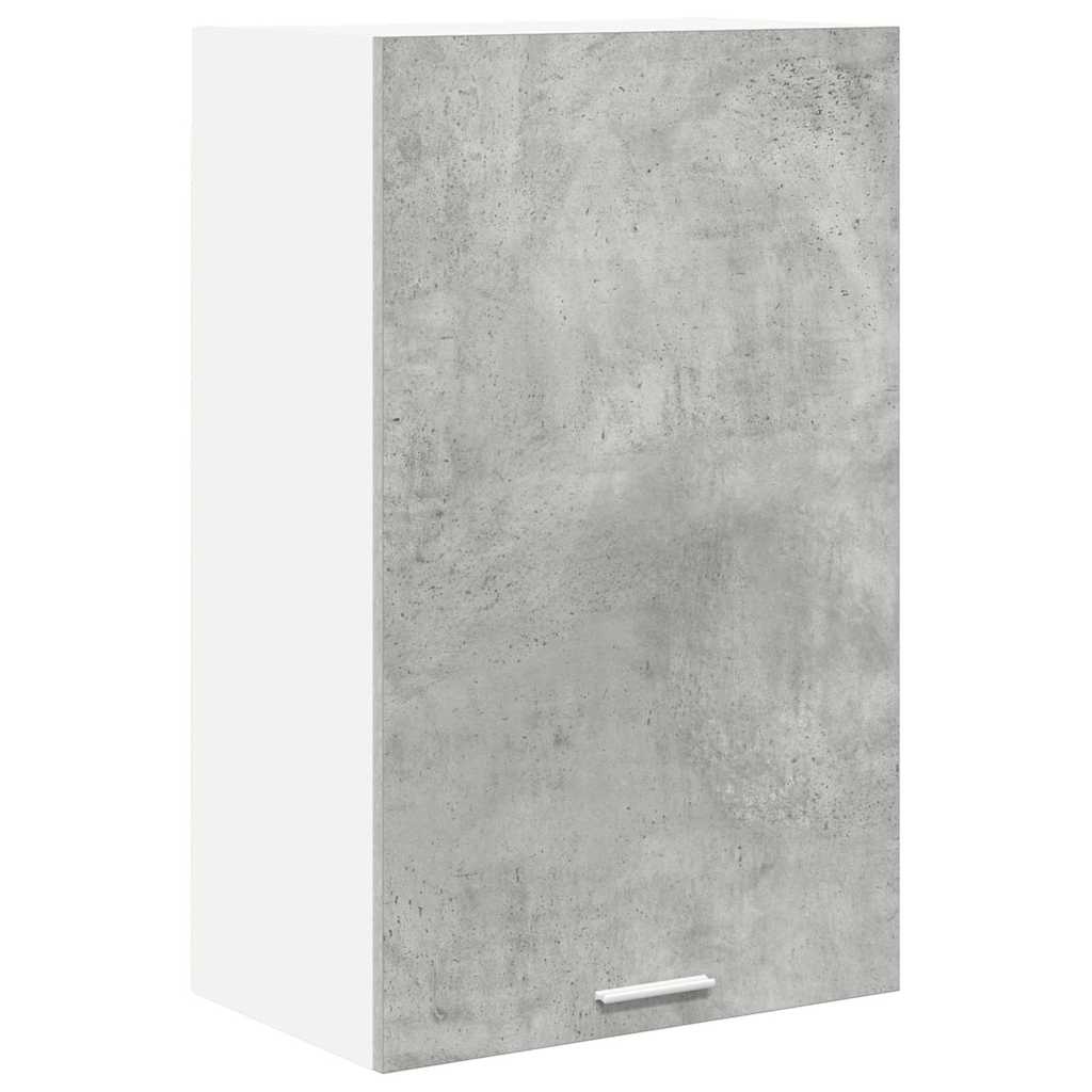 Armadio pensile Grigio Cemento e Bianco 50 x 31 x 80 cm | homemem39