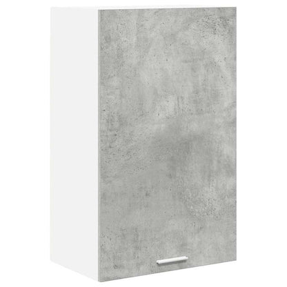 Armadio pensile Grigio Cemento e Bianco 50 x 31 x 80 cm | homemem39