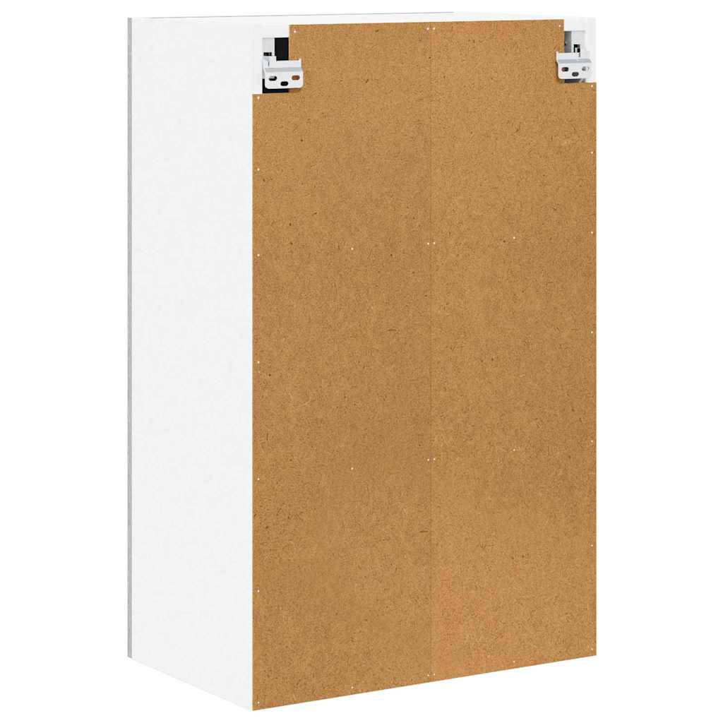 Armadio pensile Grigio Cemento e Bianco 50 x 31 x 80 cm | homemem39