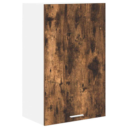 Armadio pensile Rovere Affumicato e Bianco 50 x 31 x 80 cm | homemem39