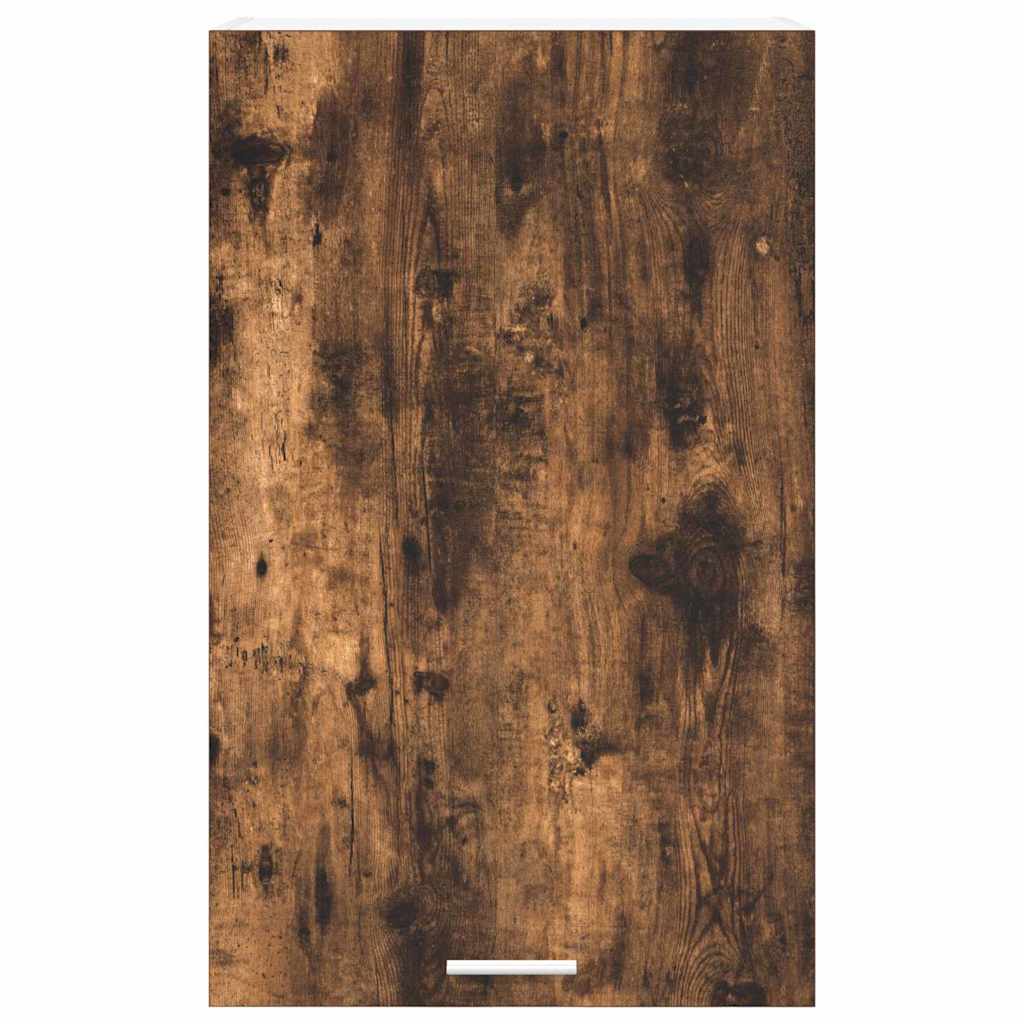 Armadio pensile Rovere Affumicato e Bianco 50 x 31 x 80 cm | homemem39