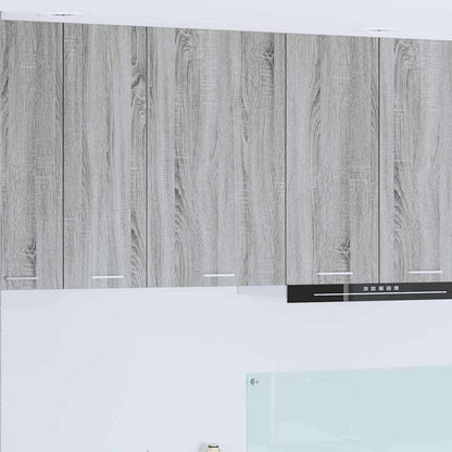 Armadio pensile Grigio Sonoma e Bianco 50 x 31 x 80 cm | homemem39