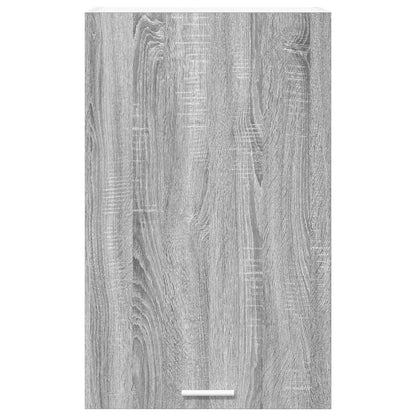 Armadio pensile Grigio Sonoma e Bianco 50 x 31 x 80 cm | homemem39