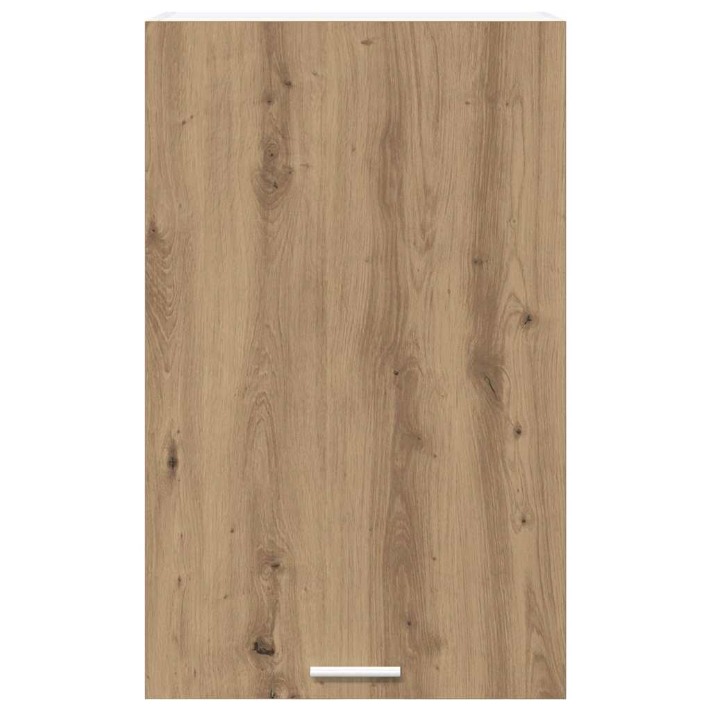 Armadio pensile Rovere Artigiano e Bianco 50 x 31 x 80 cm | homemem39