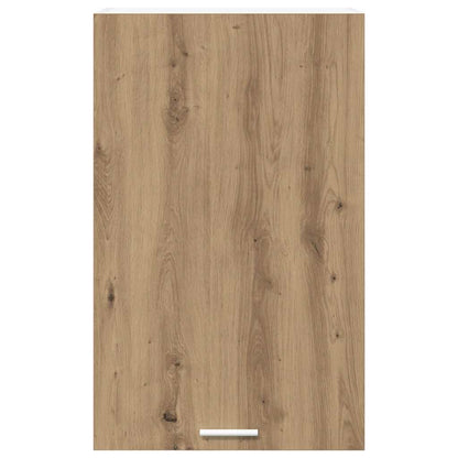 Armadio pensile Rovere Artigiano e Bianco 50 x 31 x 80 cm | homemem39