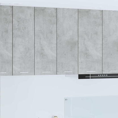 Armadio pensile con porta Grigio cemento 60 x 31 x 80 cm | homemem39
