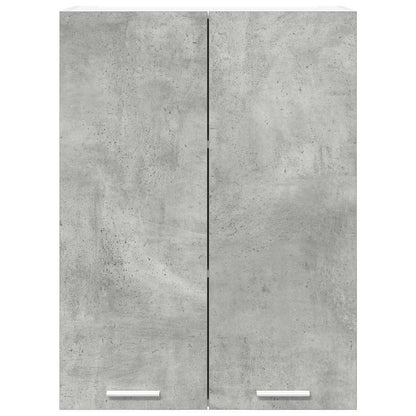 Armadio pensile con porta Grigio cemento 60 x 31 x 80 cm | homemem39