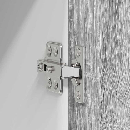 Armadio pensile Grigio Sonoma 60 x 31 x 80 cm Legno multistrato | homemem39