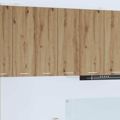 Armadio pensile con porta Rovere artigianale 60 x 31 x 80 cm | homemem39