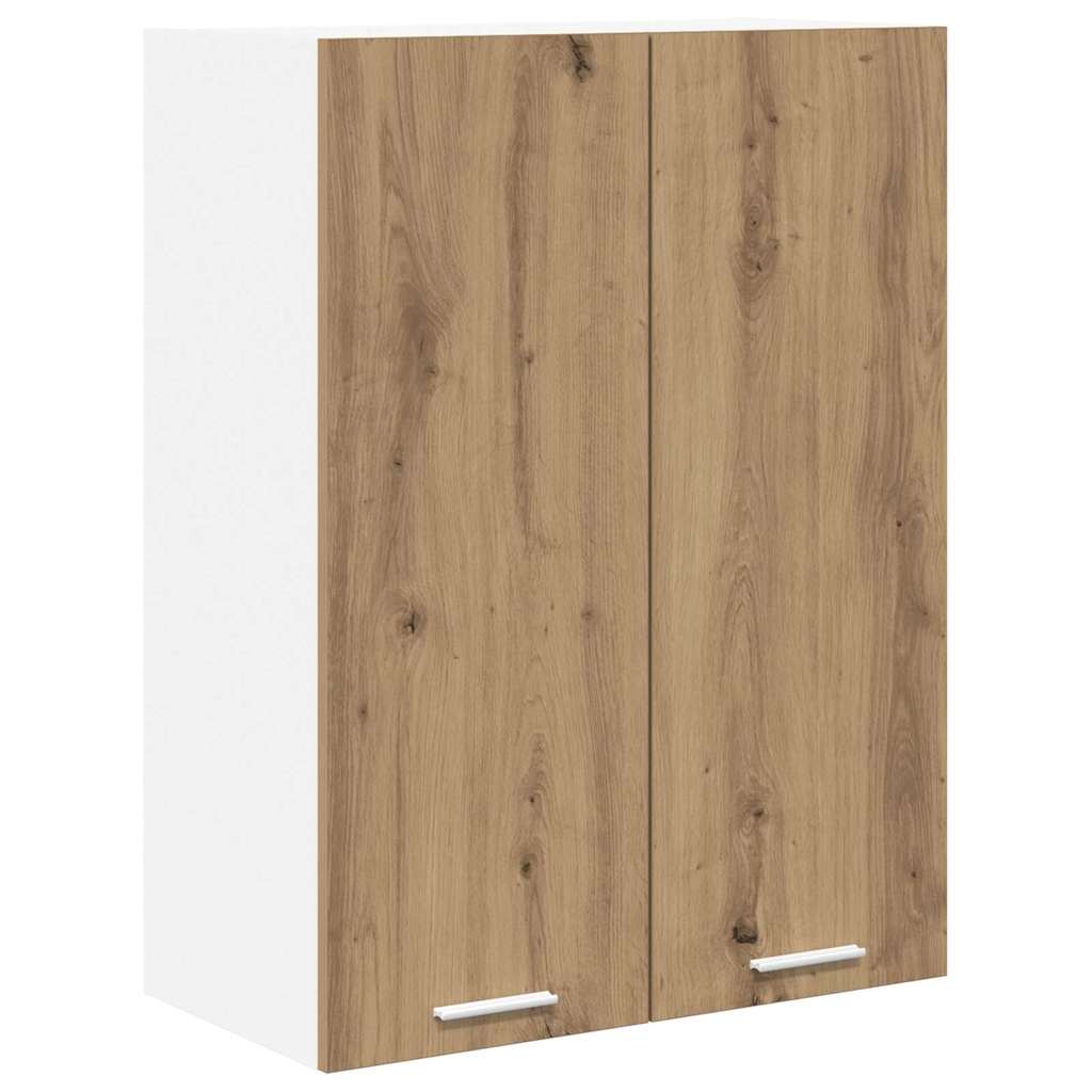 Armadio pensile con porta Rovere artigianale 60 x 31 x 80 cm | homemem39