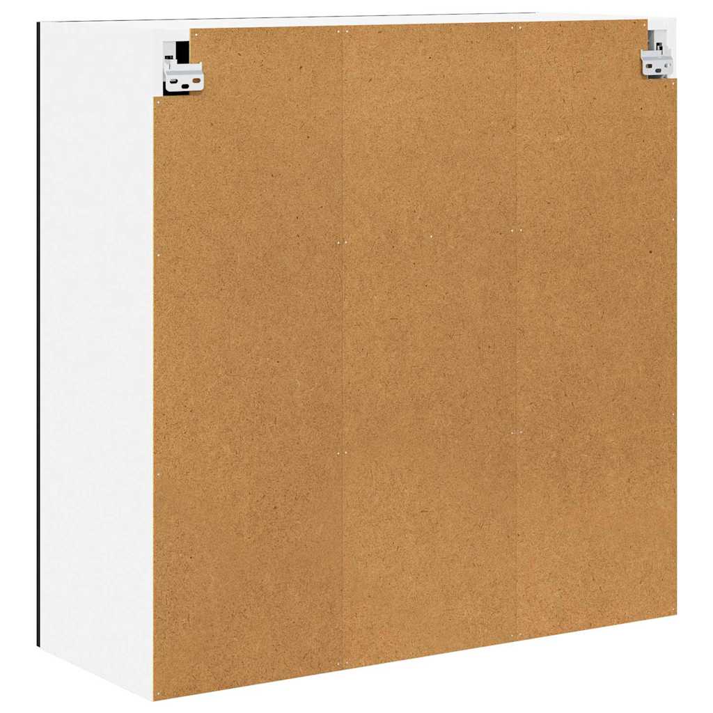 Armadio pensile Rovere Nero 80 x 31 x 80 cm Legno multistrato | homemem39