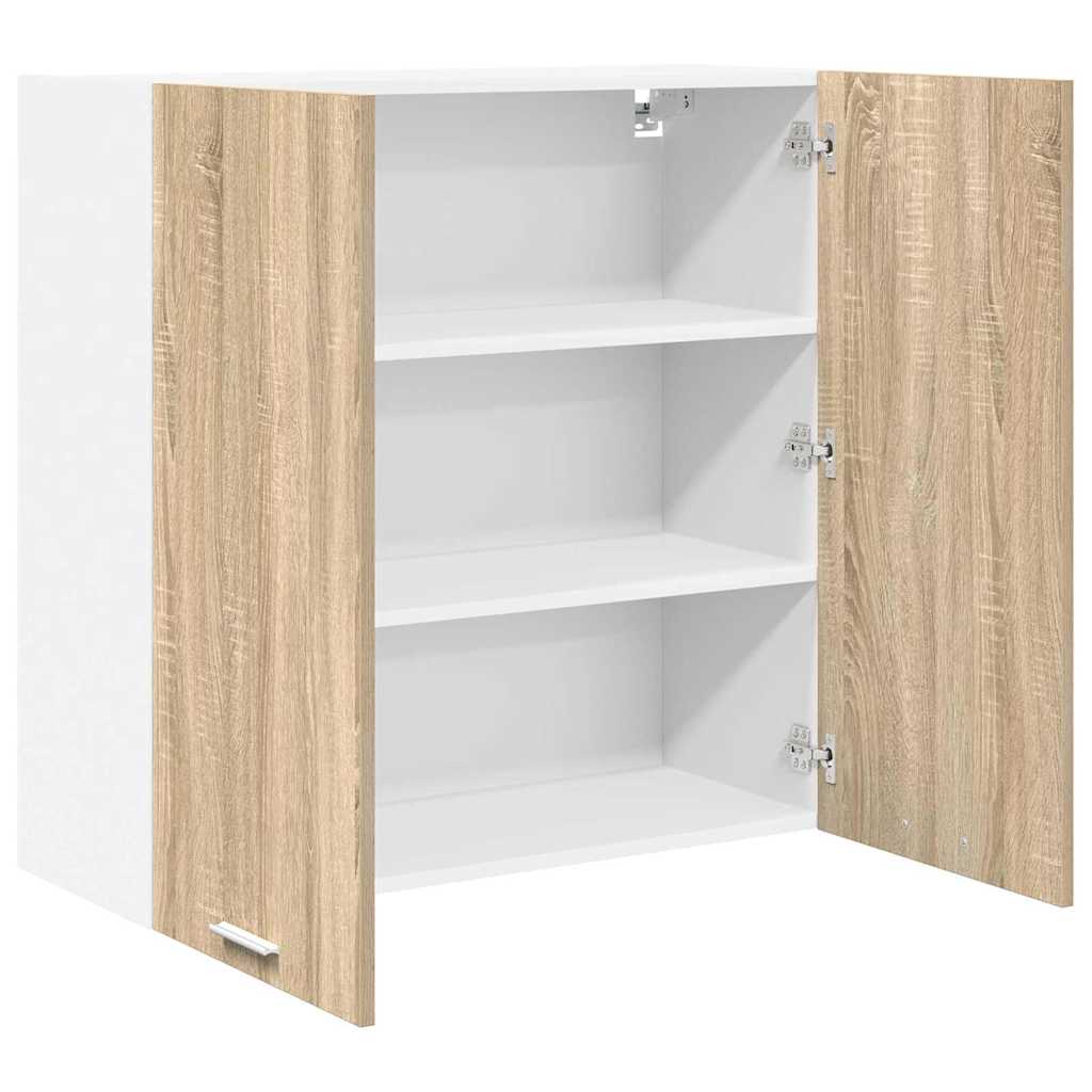 Armadio pensile Rovere Sonoma 80 x 31 x 80 cm Legno multistrato | homemem39