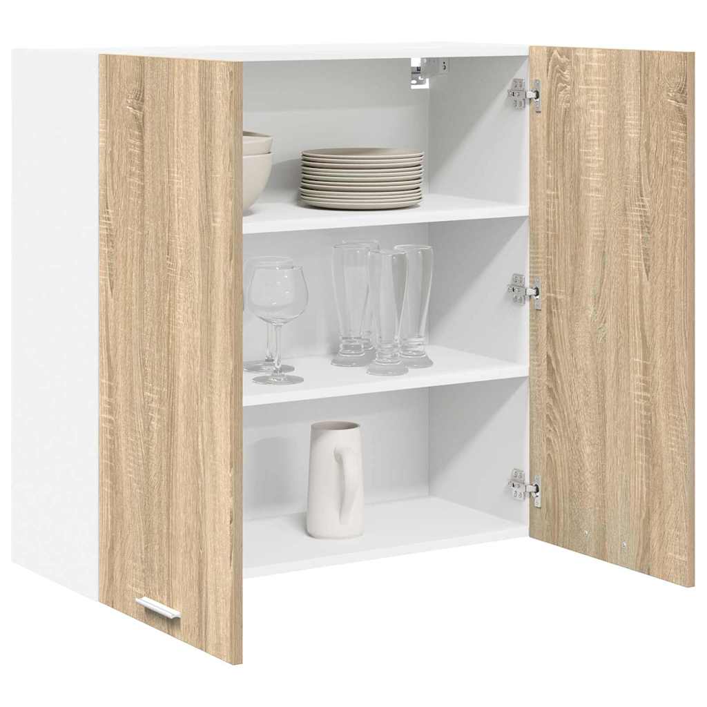 Armadio pensile Rovere Sonoma 80 x 31 x 80 cm Legno multistrato | homemem39