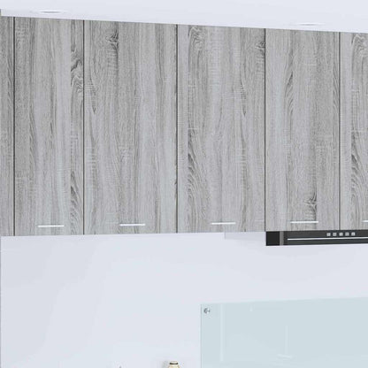 Armadio pensile Grigio Sonoma 80 x 31 x 80 cm Legno multistrato | homemem39