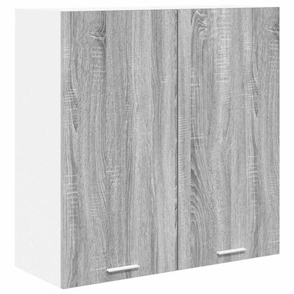 Armadio pensile Grigio Sonoma 80 x 31 x 80 cm Legno multistrato | homemem39