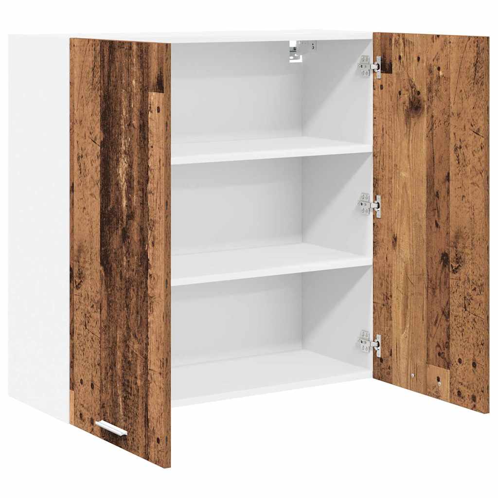 Armadio pensile Legno vecchio 80 x 31 x 80 cm Legno multistrato | homemem39