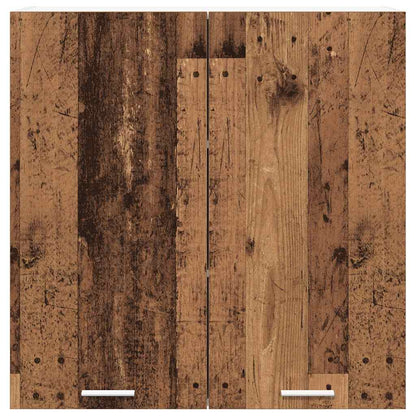 Armadio pensile Legno vecchio 80 x 31 x 80 cm Legno multistrato | homemem39