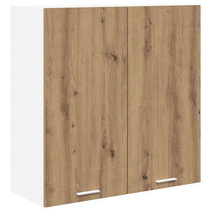 Armadio pensile con porta Rovere artigianale 80 x 31 x 80 cm | homemem39
