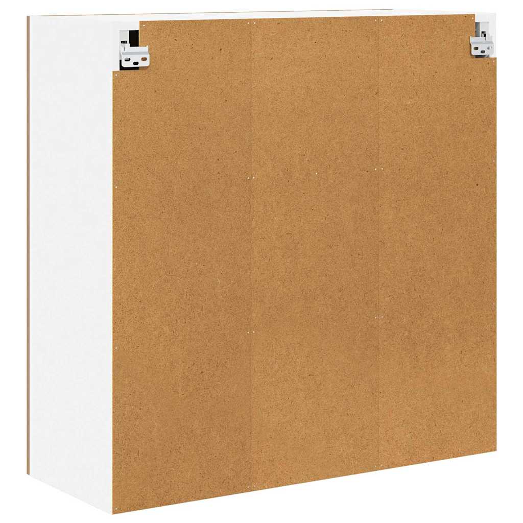 Armadio pensile con porta Rovere artigianale 80 x 31 x 80 cm | homemem39