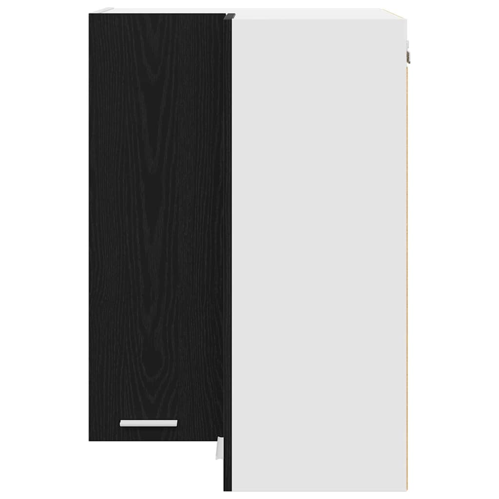 Armadio pensile Rovere Nero e Bianco 57 x 57 x 80 cm | homemem39