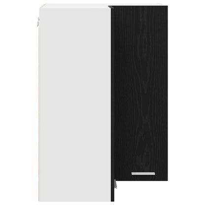 Armadio pensile Rovere Nero e Bianco 57 x 57 x 80 cm | homemem39