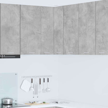 Armadio pensile Grigio Cemento e Bianco 57 x 57 x 80 cm | homemem39